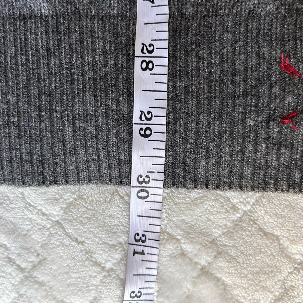 Men’s Five Four Charcoal Gray V neck Pullover Sweater Size XXL NWT